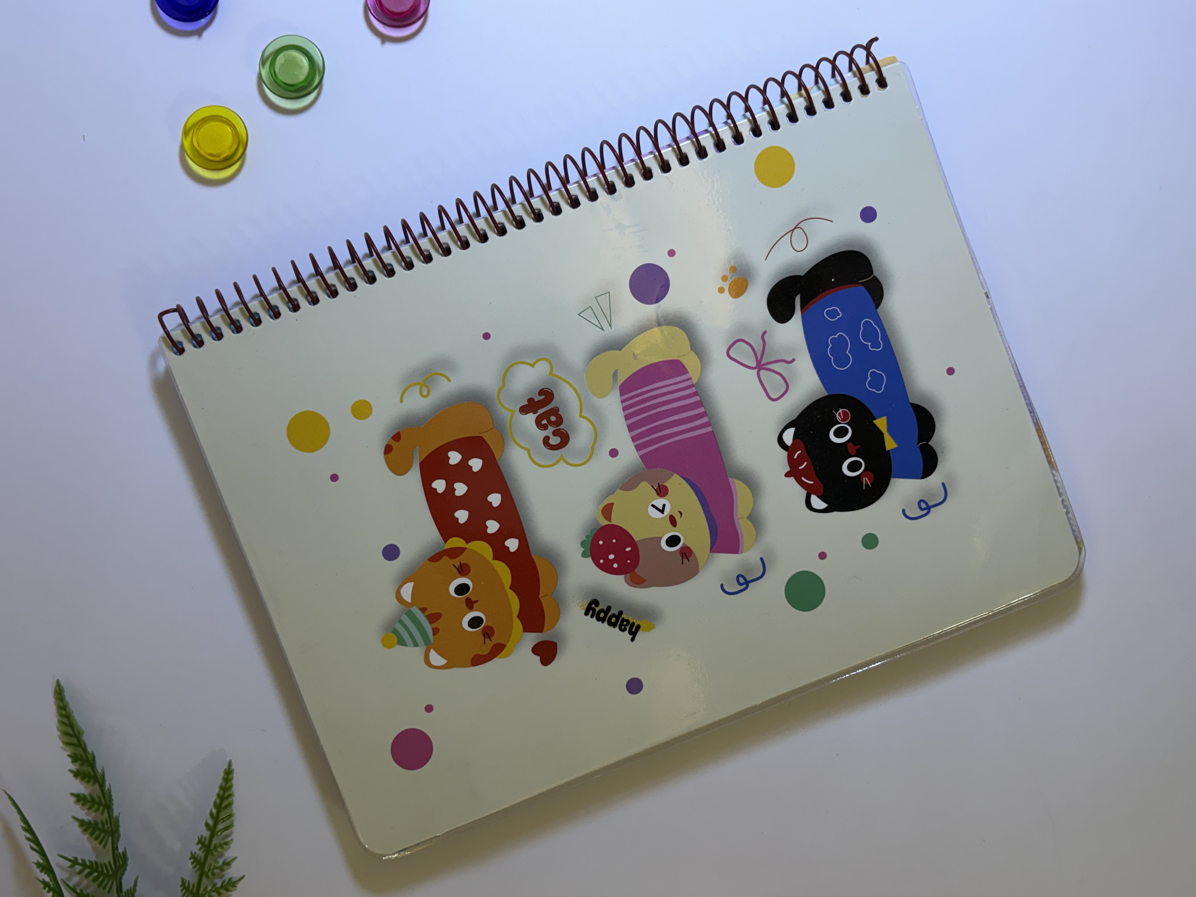 دفتر ١٠٠ برگ مجلد فنري